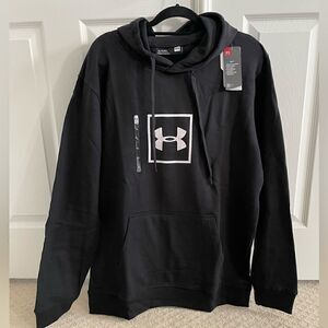 NWT Under Armour Mens Rival Logo Hoodie